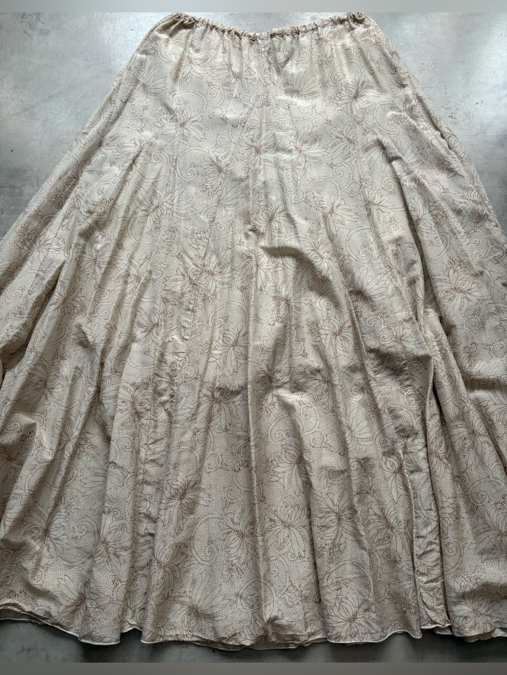 CP Shades Lily Cotton Silk Maxi Skirt - Picture 12 of 16